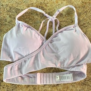 Alphalete wrap around bra